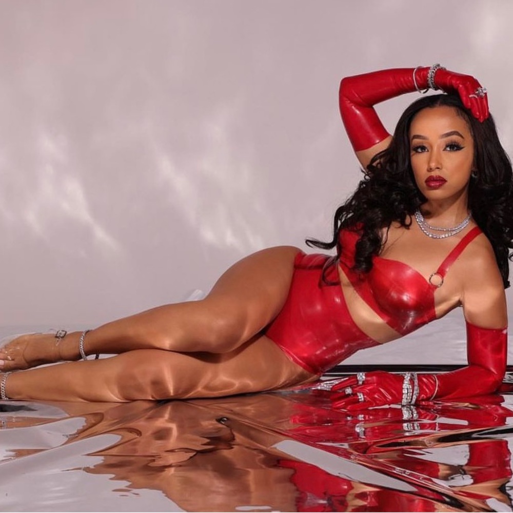 Latex suit